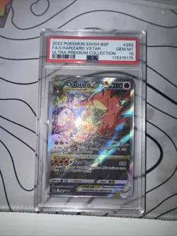Pokémon 2022 BSP Ultra Premium Collection Charizard Full Art VSTAR SWSH262 PSA10 - Image 3