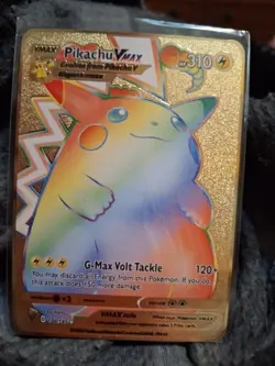 6 ea mix 2020 POKEMON CHARIZARD DX/GX/VMAX GOLD METAL CARD - Image 13