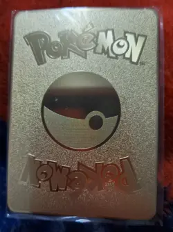 6 ea mix 2020 POKEMON CHARIZARD DX/GX/VMAX GOLD METAL CARD - Image 7