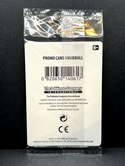 Pokemon TCG Sealed Snubbull SM200 Black Star Promo Holofoil Detective Pikachu - Image 4