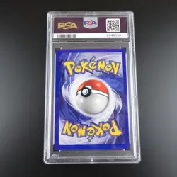 PSA 8 Machoke 34/102 Base Set 1999 Non Holo Pokemon Card - Image 3