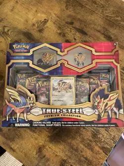 Pokemon TCG True Steel Zamazenta Premium Collection Box Factory SEALED - Image 1
