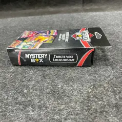 Pokemon Mystery Box 3 Booster Packs With One Online Code Card, Worn Box - Image 10