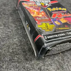 Pokemon Mystery Box 3 Booster Packs With One Online Code Card, Worn Box - Image 6