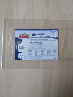 Pokemon Stadium Danone Meowth #52 4/8 Foil Gold Still Sealed L@@K - Image 2