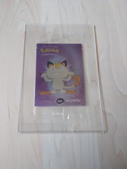 Pokemon Stadium Danone Meowth #52 4/8 Foil Gold Still Sealed L@@K - Image 8