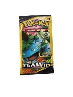 Pokemon Sun & Moon Team Up Sealed Booster Pack - Unweighed & Untampered - Image 2