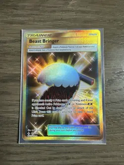 Pokemon Beast Bringer Full Art Secret Rare 229/214 unbroken bonds NM pack fresh - Image 3
