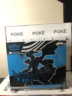 Pokémon TCG Scarlet Violet Black Bolt ETB NEW SEALED FAST SHIPPING - Image 1
