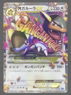 Pokémon 065/080 RR Kangaskhan EX 1st Edition Wild Blaze XY2 Japanese 0147 - Image 2