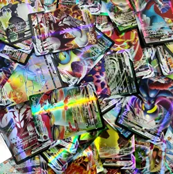 Pokemon Card Lot 100 Official TCG Cards Ultra Rare Included EX GX V MEGA + HOLOS - Image 14