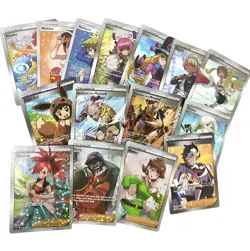 Pokemon Card Lot 100 Official TCG Cards Ultra Rare Included EX GX V MEGA + HOLOS - Image 6