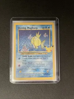 Pokémon TCG Shining Magikarp Holo Card 66/64 Ultra Rare Celebrations Series - Image 1