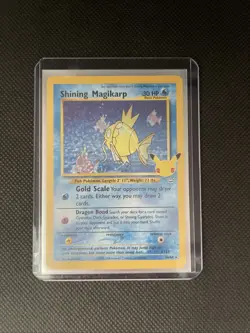 Pokémon TCG Shining Magikarp Holo Card 66/64 Ultra Rare Celebrations Series - Image 2