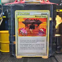 Burned Tower Undaunted Pokémon TCG 71/90 HeartGold & SoulSilver Uncommon - Image 1