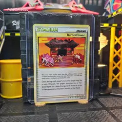 Burned Tower Undaunted Pokémon TCG 71/90 HeartGold & SoulSilver Uncommon - Image 3