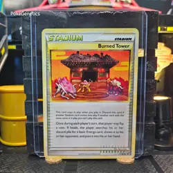 Burned Tower Undaunted Pokémon TCG 71/90 HeartGold & SoulSilver Uncommon - Image 7