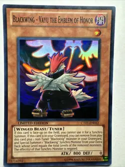 Yu-Gi-Oh! TCG Blackwing - Vayu the Emblem of Honor 2013 Collectors Tin... - Image 3