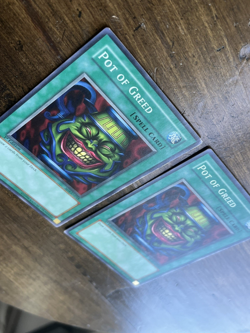 x2 Pot of Greed SD3&4-EN018&19 Structure Deck: Fury from the Deep 1st Edition LP - Image 9