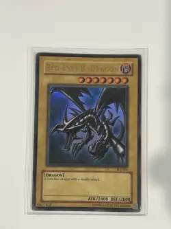 Yugioh Red-Eyes Black Dragon SDJ-001 Ultra Rare Yu-Gi-Oh! - Image 6
