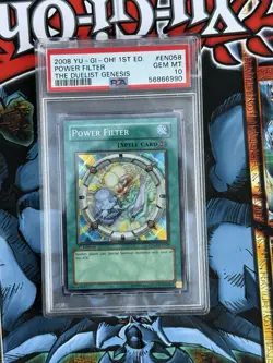 Power Filter TDGS-EN058 The Duelist Genesis 1st Edition - Image 3