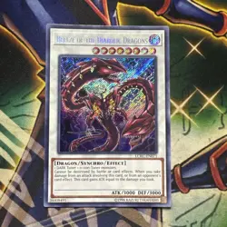 Yugioh! Beelze of the Diabolic Dragons LCKC-EN071 Secret Rare Unlimited NM - Image 1