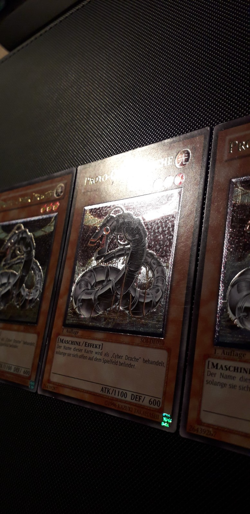 Yu-Gi-Oh! 3x Proto-Cyber Dragon, SOI-EN010, Ultimate Rare, 1st/2nd A., EX/GD/GD - Image 19