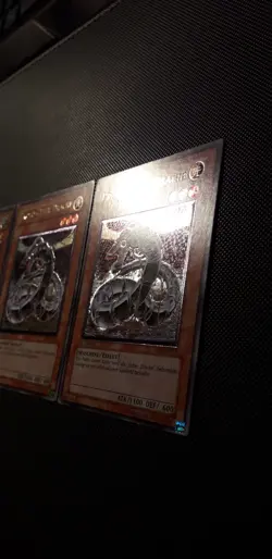 Yu-Gi-Oh! 3x Proto-Cyber Dragon, SOI-EN010, Ultimate Rare, 1st/2nd A., EX/GD/GD - Image 8