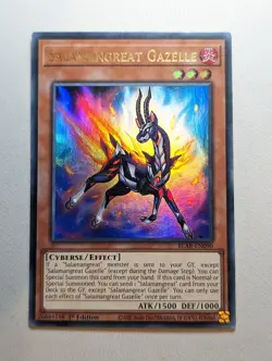 Salamangreat Gazelle - BLAR-EN090 - Ultra Rare - 1st Edition - Yugioh LP - Image 1