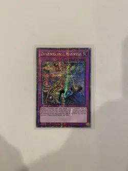 Yugioh Dimensional Barrier RA01-EN072 Quarter Century Secret Rare 1st Ed NM - Image 2