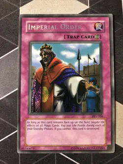 Yu-Gi-Oh! TCG Imperial Order Pharaoh's Servant PSV-104 Unlimited Secret Rare - Image 1