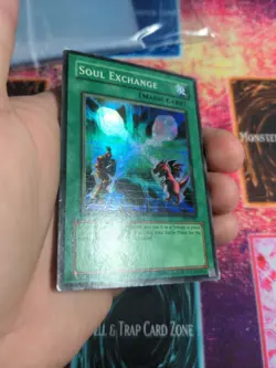 Yu-Gi-Oh! Soul Exchange SDY-041 Unlimited Super Rare MP/HP Faded - Image 4