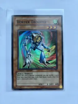 Yu-Gi-Oh!: Vortex Trooper GLAS-ENSE2 Super Rare Limited Edition LP - Image 1