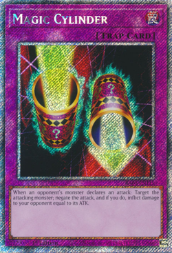 [Platinum Secret Rare] YuGiOh - Magic Cylinder - NM/M - RA03-EN115 - 1st Ed - Image 2