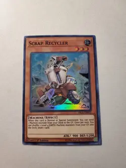 Yugioh - Scrap Recycler FIGA-EN051 NM 1st ed Super Rare - Image 1