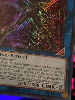 Sky Striker Ace - Azalea FOIL MISSPRINT  BLMR-EN052 1st Ed - Image 2