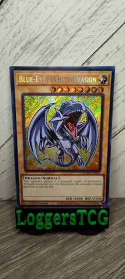 Yu-Gi-Oh! Blue-Eyes White Dragon / BLMM EN001 1st Edition NM - Image 1