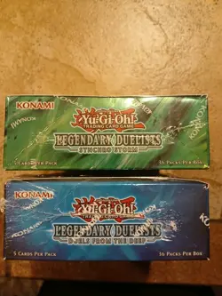 Yu-Gi-Oh Legendary Duelists Synchro Storm Booster Box Lot ×2 Duels From The Deep - Image 13