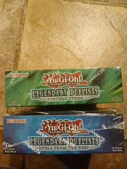 Yu-Gi-Oh Legendary Duelists Synchro Storm Booster Box Lot ×2 Duels From The Deep - Image 4