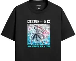 Yu-Gi-Oh Official T-Shirt Sky Striker Ace = Zero Duelist Advance (L) Pre-Order - Image 2