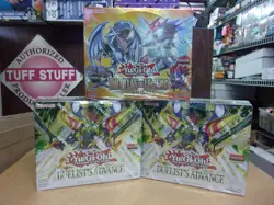 YU GI OH BATTLES OF LEGEND MONSTER MAYHEM + (2) DUELIST'S ADVANCE  BOOSTER BOX - Image 2