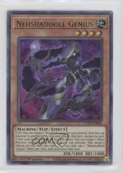 UR - Nehshaddoll Genius 1st Ed. YuGiOh Ghosts From The Past #GFTP-EN006 0b3 - Image 4