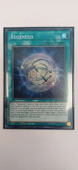 ALIN-EN059 Regenesis Secret Rare 1st Ed YuGiOh - Image 2