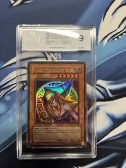 YuGiOh 2004 Dark Magician Girl RDS-ENSE2 PGS 9 Limited Edition Ultra Rare - Image 1