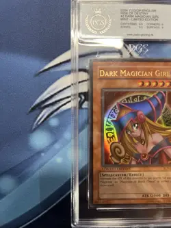 YuGiOh 2004 Dark Magician Girl RDS-ENSE2 PGS 9 Limited Edition Ultra Rare - Image 9
