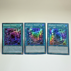 3x LOT Yugioh Shaddoll Fusion SDSH-EN049 DUEA-EN059 Super Rare 1st Ed - VLP-NM - Image 8