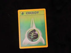 Grass Energy Base Set Regular Energy Card Pokemon Lightly Played - Image 1