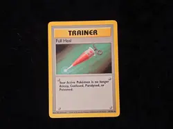Full Heal Base Set Regular Trainer Card Pokemon Lightly Played - Image 1