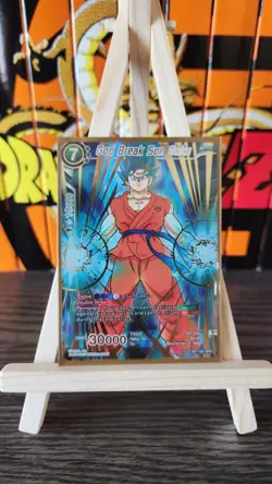 Dragon Ball Super Card God Break Son Goku Galactic Battle SPR BT1-031 - Image 1