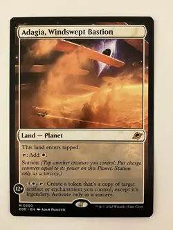 MTG Adagia, Windswept Bastion, NM-Mint, English Edge of Eternities - Image 1